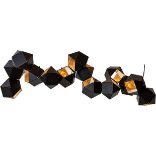 Lampa wisząca designerska New Geometry 14 Czarno Złota marki Step Into Design
