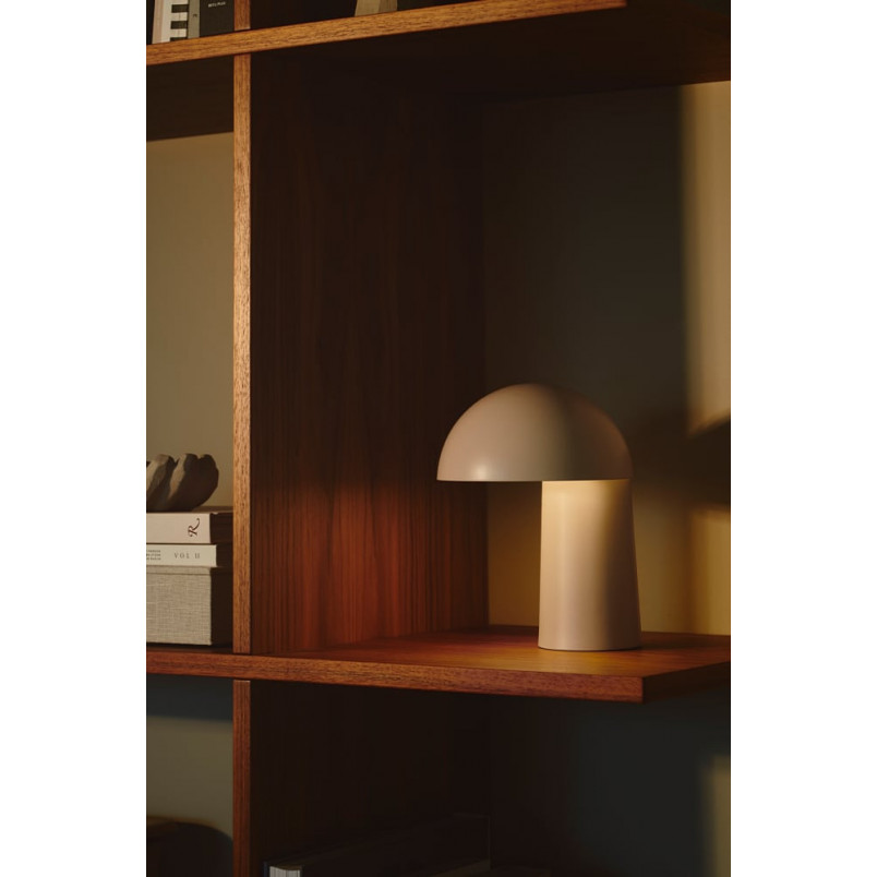 Lampa stołowa Faye LED beżowa | Design For The People
