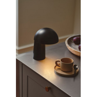 Lampa stołowa LED Faye | Czarna, ściemniana | Design For The People