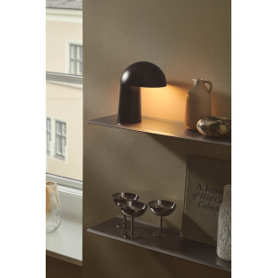 Lampa stołowa LED Faye | Czarna, ściemniana | Design For The People