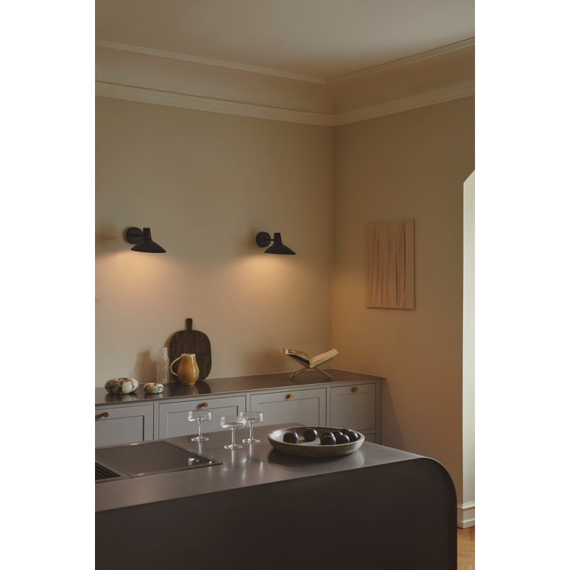 Kinkiet Loft Czarny Darci Short - Design For The People