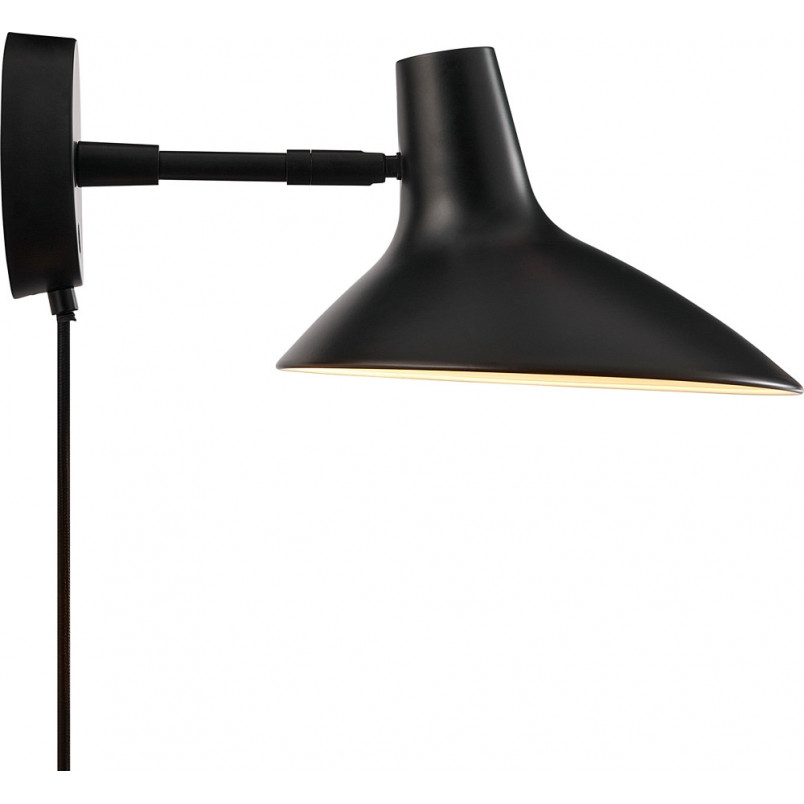 Kinkiet Loft Czarny Darci Short - Design For The People