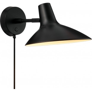 Kinkiet Loft Czarny Darci Short - Design For The People