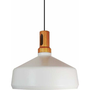 Lampa wisząca skandynawska biała Nordic Woody | Step
