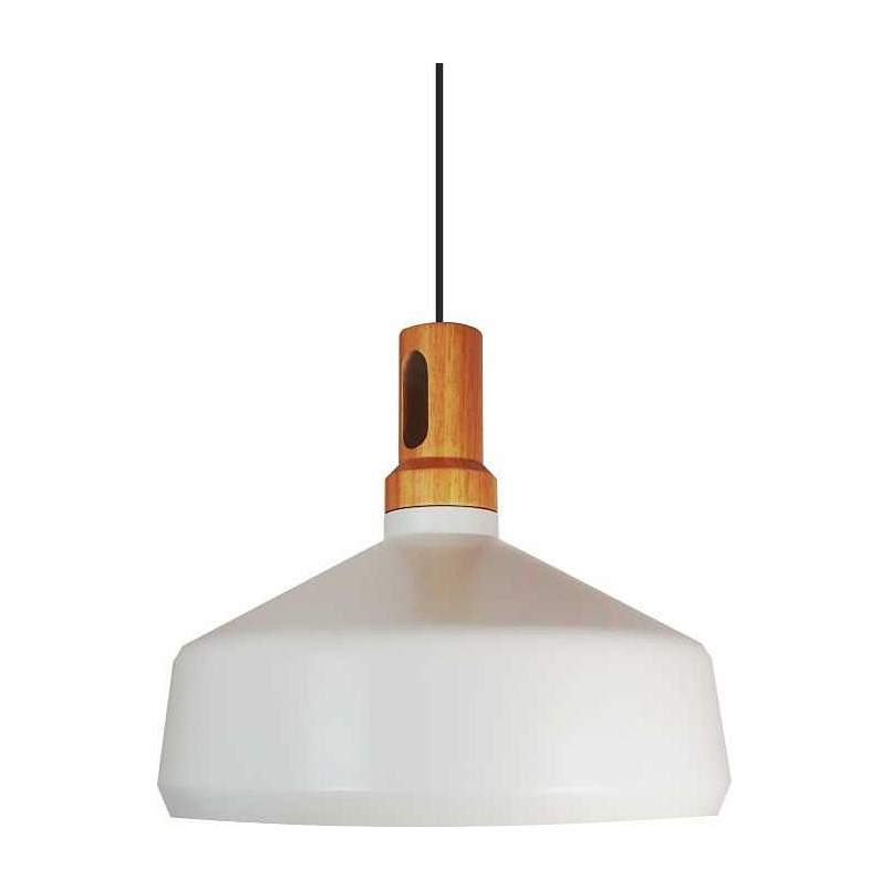 Lampa wisząca skandynawska biała Nordic Woody | Step