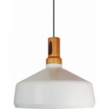 Lampa wisząca skandynawska biała Nordic Woody | Step