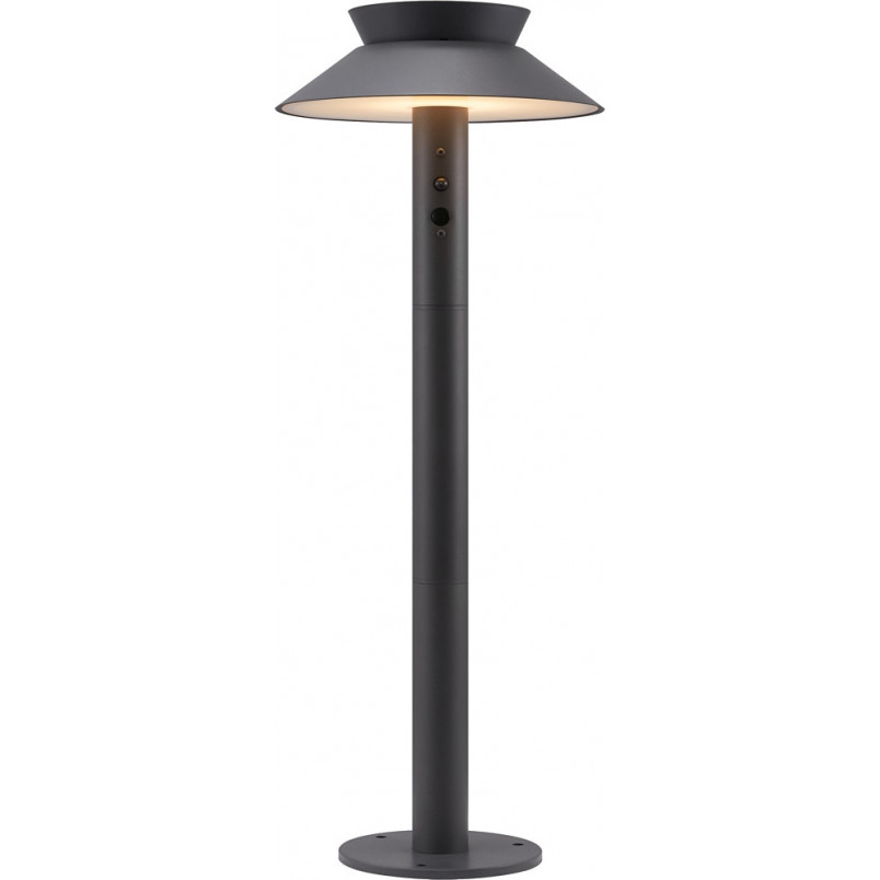 Słupek ogrodowy solarny Nordlux Justina | LED 3000K, antracyt