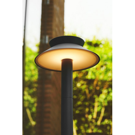 Słupek ogrodowy solarny Nordlux Justina | LED 3000K, antracyt