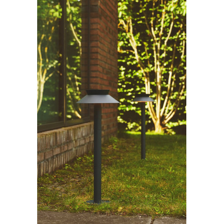 Słupek ogrodowy solarny Nordlux Justina | LED 3000K, antracyt