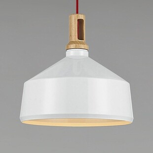 Lampa wisząca skandynawska biała Nordic Woody | Step