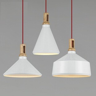 Lampa wisząca skandynawska biała Nordic Woody | Step