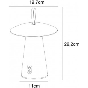 Lampa zewnętrzna Ara To-Go II LED - Nordlux | Ogród i Taras