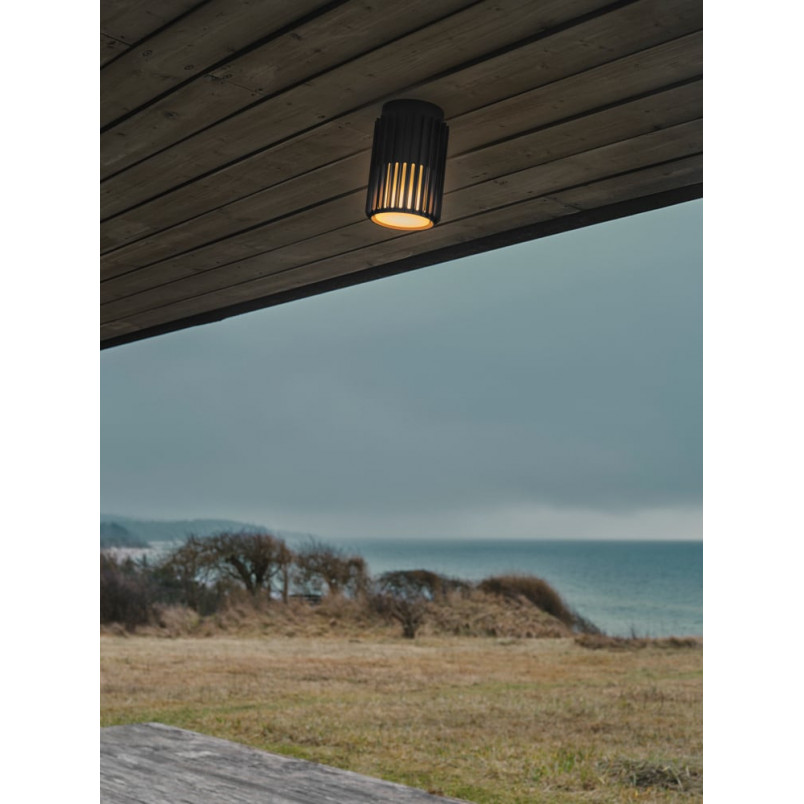 Plafon ogrodowy Aludra Seaside czarny - Nordlux | Oświetlenie zewnętrzne