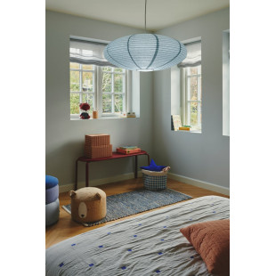 Lampa wisząca Japandi Villo Nordlux | Niebieski papier ryżowy