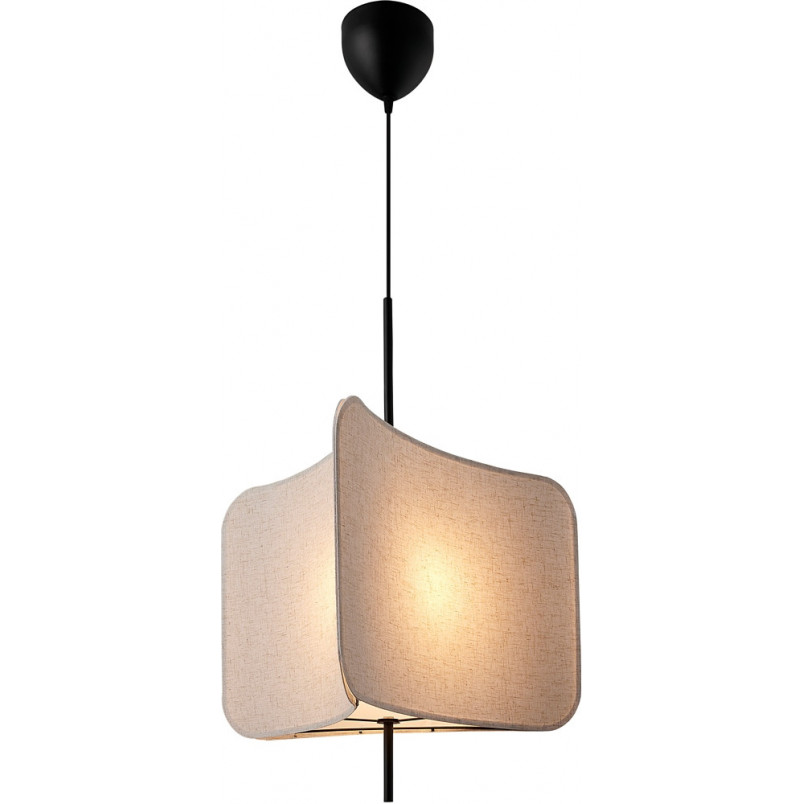 Lampa wisząca Japandi Tinto beżowa/czarna - Nordlux