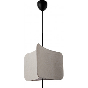 Lampa wisząca Japandi Tinto beżowa/czarna - Nordlux