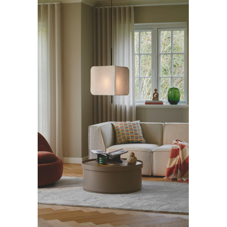Lampa wisząca Japandi Tinto beżowa/czarna - Nordlux