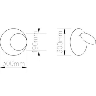 Kinkiet skandynawski Pills biały | Step Into Design