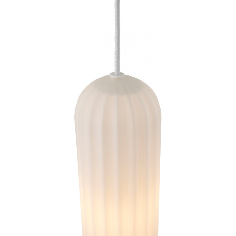 Lampa Wisząca Miella Nordlux | 3 Klosze Szklane, Biała