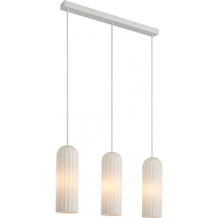 Lampa Wisząca Miella Nordlux | 3 Klosze Szklane, Biała