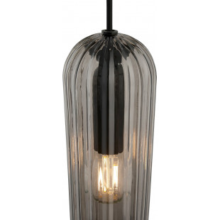 Lampa wisząca Nordlux Miella - Szkło dymione, E27 | Sklep z lampami