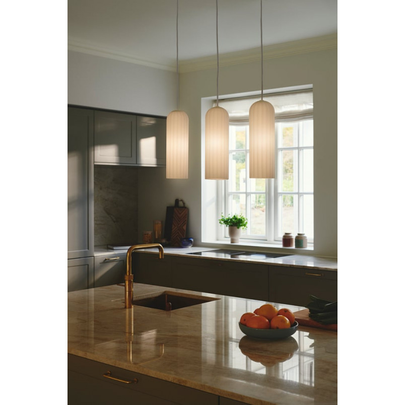 Lampa Wisząca Miella Nordlux | 3 Klosze Szklane, Biała