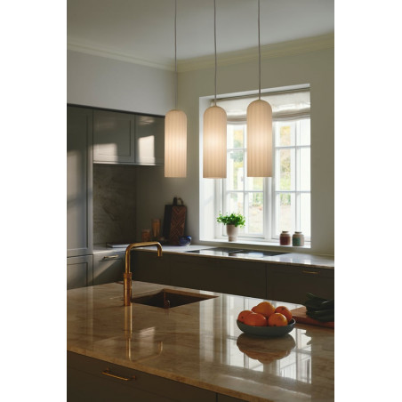 Lampa Wisząca Miella Nordlux | 3 Klosze Szklane, Biała