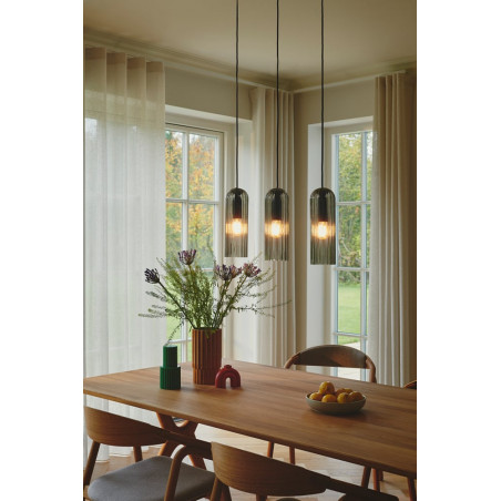 Lampa szklana Miella Nordlux | 3 punkty, dymione szkło