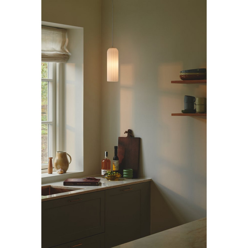 Lampa wisząca Miella Nordlux - Szkło, Biały Klosz | Sklep