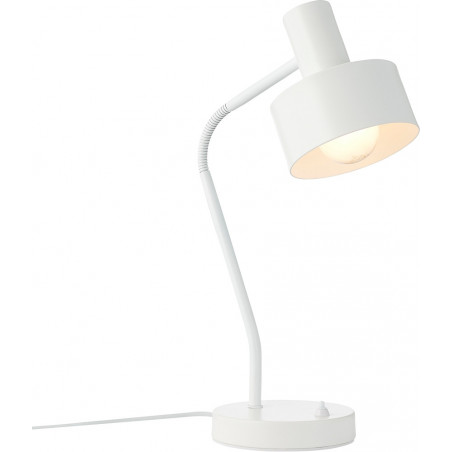 Lampa biurkowa Matis biała Nordlux | Regulowana i stylowa