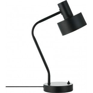 Lampa biurkowa czarna Nordlux Matis | Regulowany klosz