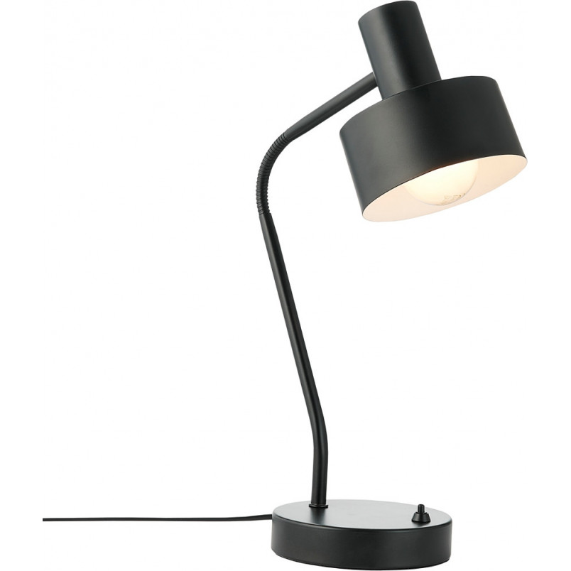 Lampa biurkowa czarna Nordlux Matis | Regulowany klosz