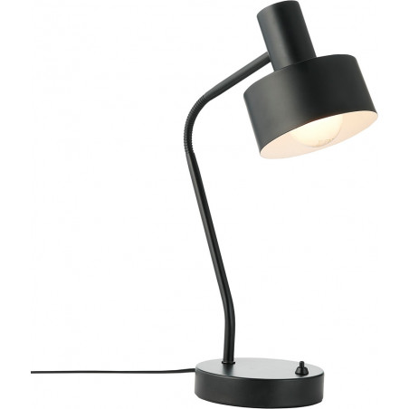 Lampa biurkowa czarna Nordlux Matis | Regulowany klosz