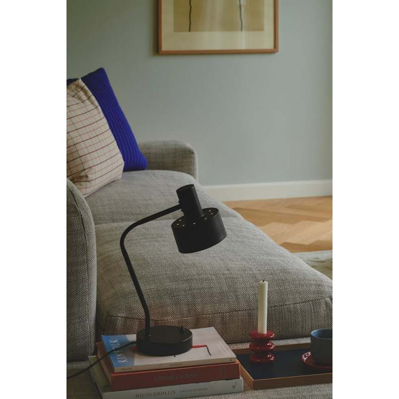 Lampa biurkowa czarna Nordlux Matis | Regulowany klosz