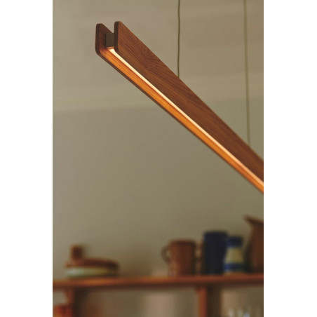 Lampa wisząca drewniana Ilgas Nordlux | 115cm, LED 3000K