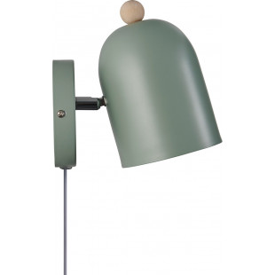 Kinkiet Nordlux Gaston zielony | Lampka nocna dla dziecka