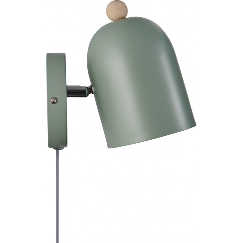 Kinkiet Nordlux Gaston zielony | Lampka nocna dla dziecka