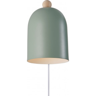 Kinkiet Nordlux Gaston zielony | Lampka nocna dla dziecka