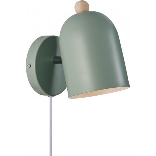 Kinkiet Nordlux Gaston zielony | Lampka nocna dla dziecka