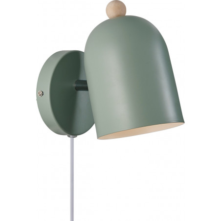 Kinkiet Nordlux Gaston zielony | Lampka nocna dla dziecka