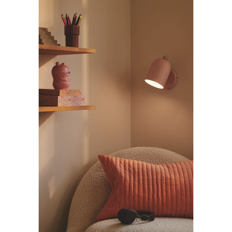 Kinkiet dziecięcy Nordlux Gaston różowy | Skandynawski design