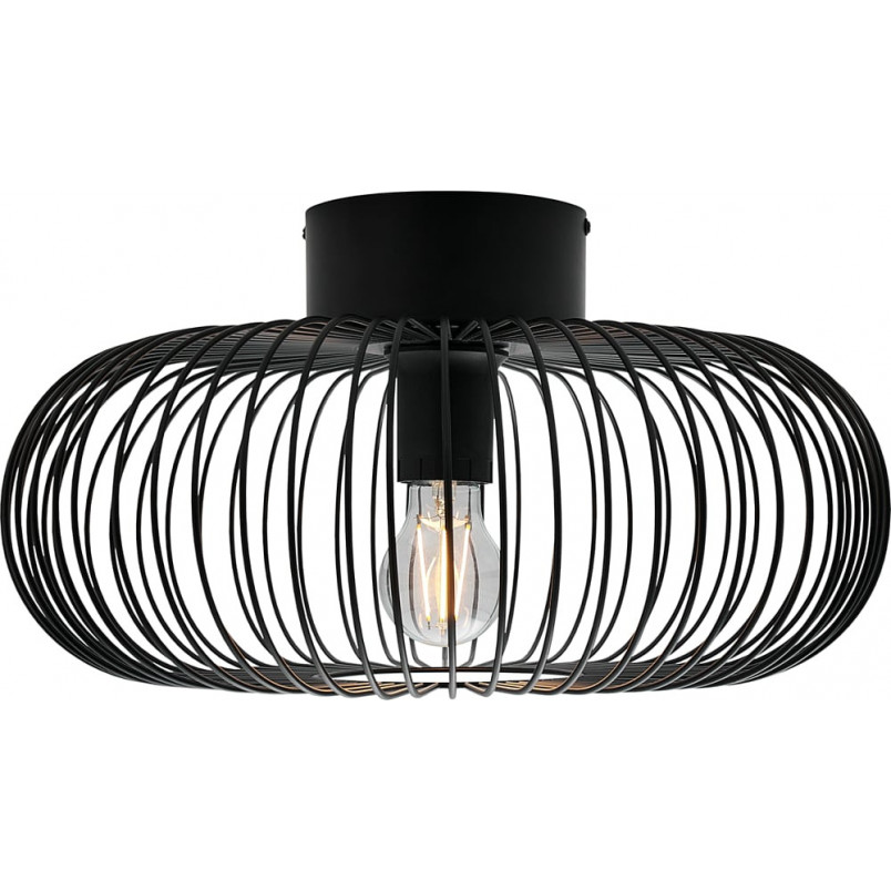 Plafon Beroni 40cm czarny - Nordlux | Loftowa elegancja