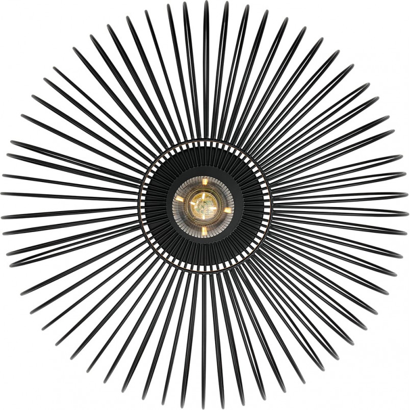 Plafon Beroni 40cm czarny - Nordlux | Loftowa elegancja