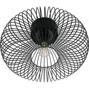 Plafon Beroni 40cm czarny - Nordlux | Loftowa elegancja