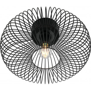 Plafon druciany Beroni 40cm czarny Nordlux