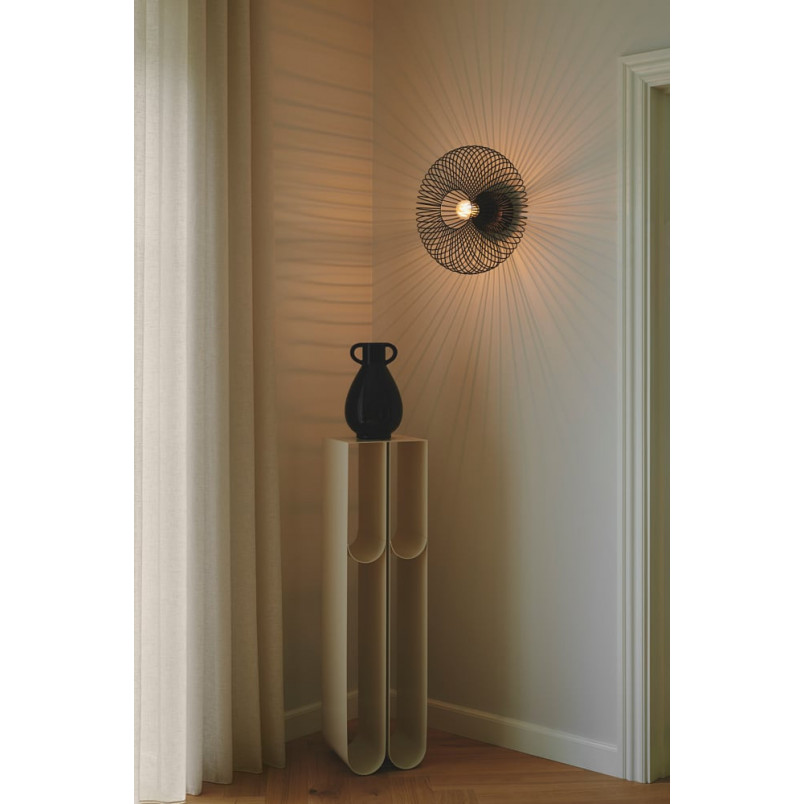 Plafon Beroni 40cm czarny - Nordlux | Loftowa elegancja