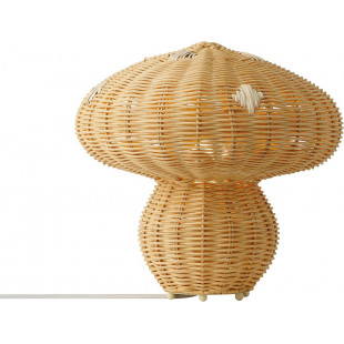 Lampa stołowa rattanowa Allie Nordlux | Naturalny design