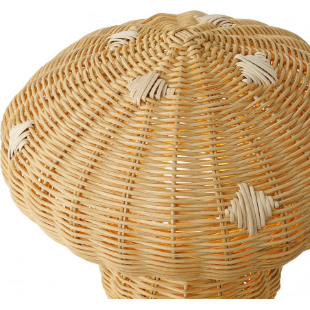 Lampa stołowa rattanowa Allie Nordlux | Naturalny design