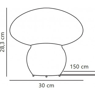 Lampa stołowa rattanowa Allie Nordlux | Naturalny design