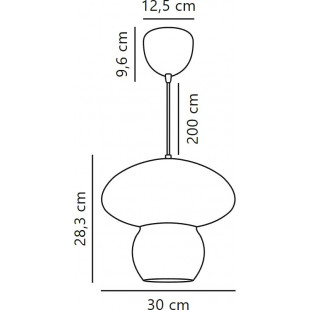 Lampa wisząca rattanowa Allie | Nordlux - Stylowe oświetlenie